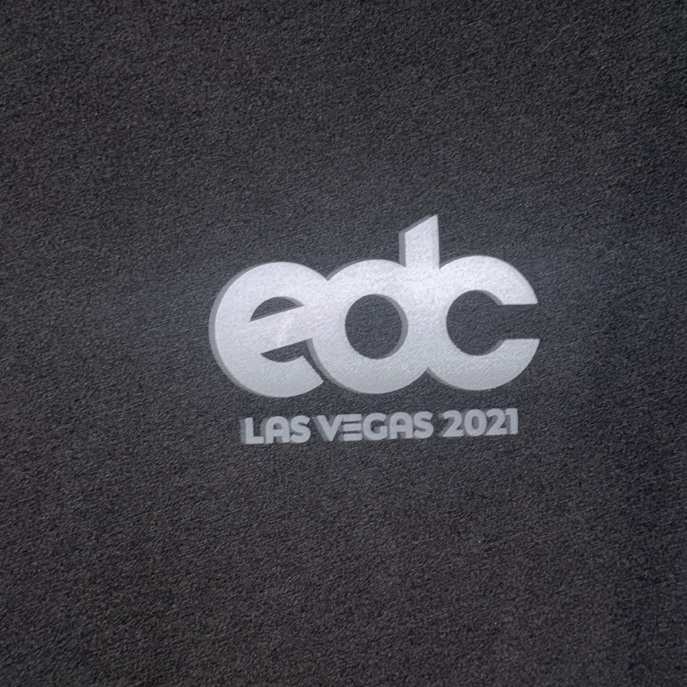 EDC ELECTRIC DAISY CARNIVAL 2021 LAS VEGAS TEE SHIRT BLACK SMALL FESTIVAL RAVE - Picture 3 of 4